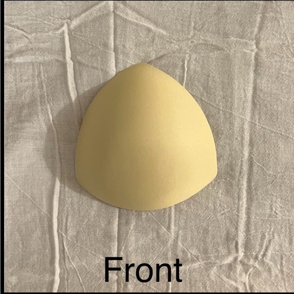 Insert Pads / Bra Pads lightly foamed - Cup Size A - B - Picture 2 of 3